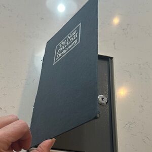 Secret Book Safe with Key Lock